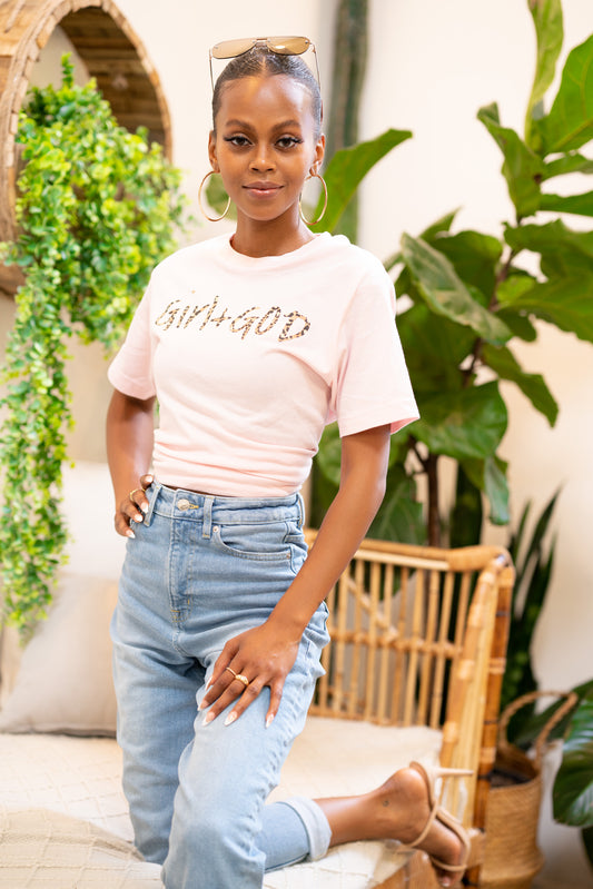Girl + God Unisex Signature Tee - Exotic Pink