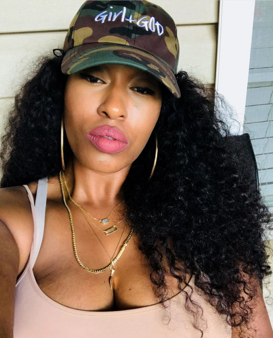 Girl + God Limited Edition Camo Dad Hat